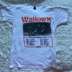 SOLD Wallows shirt - Nothing Happened